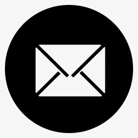 Mail Png Circle Svg Icon Free Download - Email Icon Circle, Transparent Png, Transparent PNG