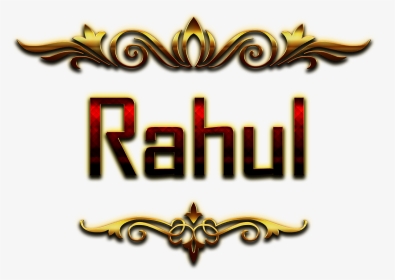 Rahul Decorative Name Png - Amit Name, Transparent Png, Transparent PNG