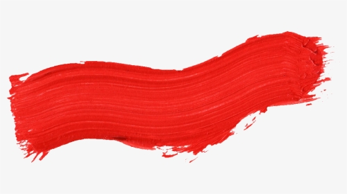 59 Red Paint Brush Stroke - 48 Paint Brush Stroke, HD Png Download, Transparent PNG