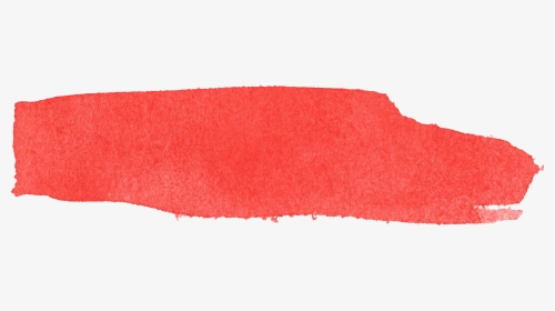 Watercolour Red Paint Stroke Png, Transparent Png, Transparent PNG