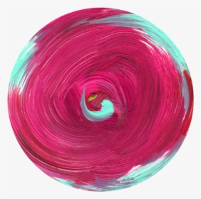 #circle #painting #brush #silhouette #myjob #4asno4i - Circle, HD Png Download, Transparent PNG