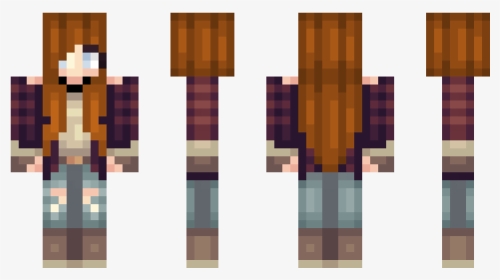 Lumberjack Girl Skin Skins For Minecraft Pe - Skin De Flexvega Para Minecraft, HD Png Download, Transparent PNG