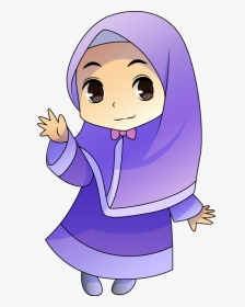 Thumb Image - Transparent Hijab Cartoon Png, Png Download, Transparent PNG