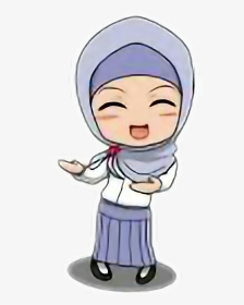 #hijab#kid#hijabers#cute - Cartoon, HD Png Download, Transparent PNG