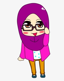 Kartun Anak Muslim Perempuan, HD Png Download, Transparent PNG