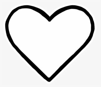 Transparent Black And White Heart Arrow Clipart - Heart, HD Png Download, Transparent PNG