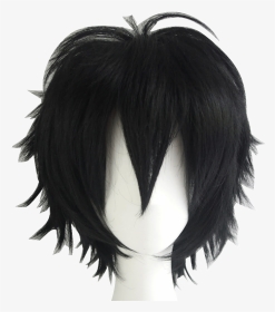 Black Male Wig Anime, HD Png Download, Transparent PNG