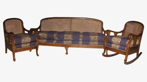 Image Of Best Of Pendants & Flush Mounts - Antique Cane Back Sofa, HD Png Download, Transparent PNG
