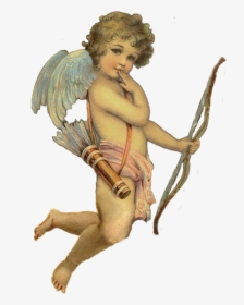 #cupid #angel #art #arte #painting #aesthetic #tumblr - Angel Cupid, HD Png Download, Transparent PNG