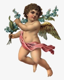 #angel #art #arte #painting #aesthetic #tumblr #png - Angel Cupid Png, Transparent Png, Transparent PNG