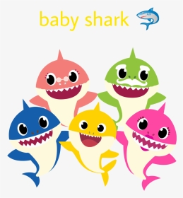 #babyshark - Transparent Background Baby Shark Clipart, HD Png Download, Transparent PNG