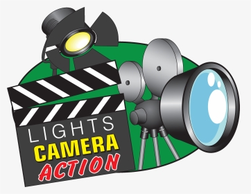 Lights Action Just A - Lights Camera Action Animated, HD Png Download, Transparent PNG