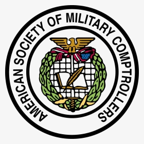 Military Logos Png -asmc Logos - Asmc Association Of Military Comptrollers, Transparent Png, Transparent PNG
