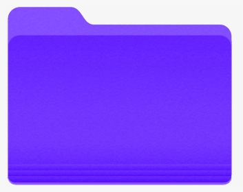Mac Purple Folder Icon, HD Png Download, Transparent PNG