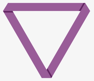 Triangular Clipart Purple Triangle - Non Monogamy Symbol, HD Png Download, Transparent PNG