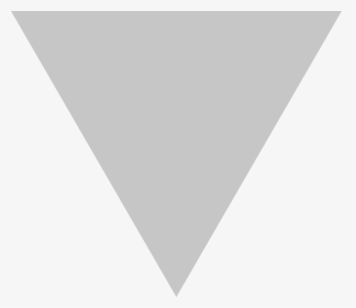 Triangle Png - Upside Down Triangle In White, Transparent Png, Transparent PNG