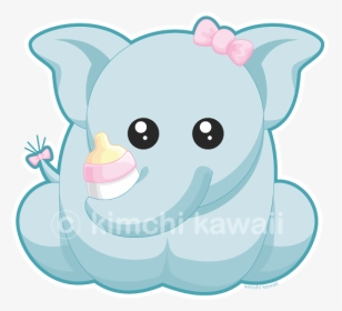 Contest Prize Baby Elephant - Cartoon, HD Png Download, Transparent PNG