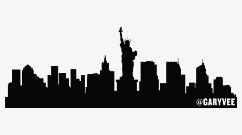 New York Silhouette Png, Transparent Png, Transparent PNG