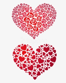Transparent Heart Png Transparent Background - Valentine Heart Clip Art, Png Download, Transparent PNG