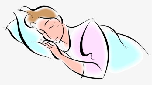 Woman And Man Asleep In Bed Png - Sleep Cartoon Transparent, Png Download, Transparent PNG