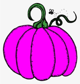 Pumpkin Clipart Purple - Pink Pumpkin Clipart, HD Png Download, Transparent PNG