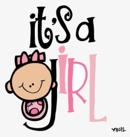 Congratulations Clipart Baby Girl Graphics Illustrations - Its A Girl Clipart, HD Png Download, Transparent PNG
