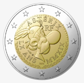 2 Euros Asterix 2019, HD Png Download, Transparent PNG