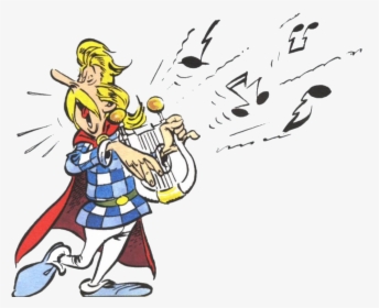 Asterix - Asterix And Obelix Cacofonix, HD Png Download, Transparent PNG