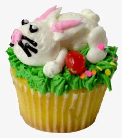 Easter Bunny Cupcakes - Easter Cupcakes Png, Transparent Png, Transparent PNG