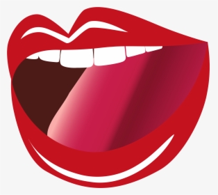 Open Mouth Png Clipart Image - Transparent Background Mouth Clipart, Png Download, Transparent PNG