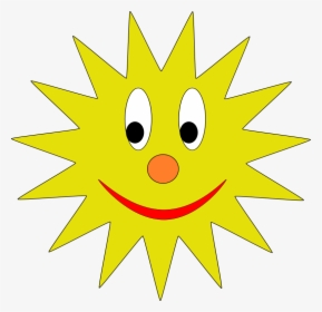 Smiling Sun Png, Transparent Png, Transparent PNG