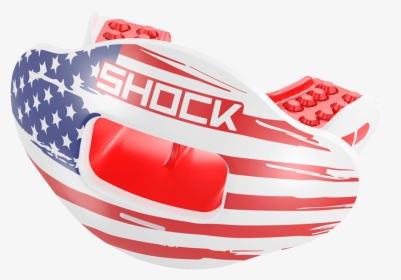 Usa Flag Max Airflow Football Mouthguard   Class - Braces Mouthguard For Football, HD Png Download, Transparent PNG