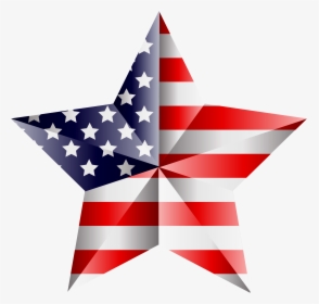 American Star Transparent Png Clip Art Image, Png Download, Transparent PNG