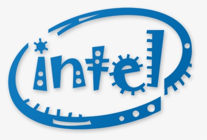 Company Intel Png Logo - Logos In Jokerman Font, Transparent Png, Transparent PNG