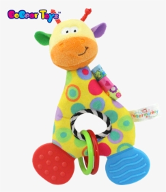 Bobeartoys Baby Bed Cartoon Stuffed Animal Rattle Baby - Stuffed Toy, HD Png Download, Transparent PNG