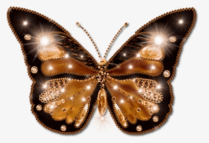 Png Decorated Butterfly, Transparent Png, Transparent PNG