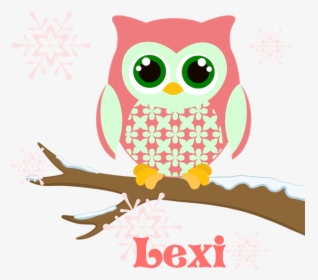 Custom Name Winter Owl Girl Throw Blanket Clipart , - Owl, HD Png Download, Transparent PNG