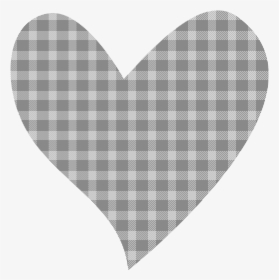 Colorful Heart Shaped Clipart - Grey Heart Clipart, HD Png Download, Transparent PNG