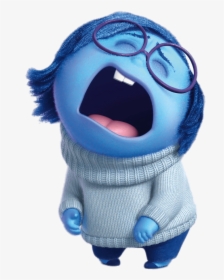 Sadness Crying - Sadness Inside Out Characters, HD Png Download, Transparent PNG