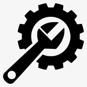 Hard Repair Fix Svg Png Icon Free - Wrench And Gear Icon, Transparent ...