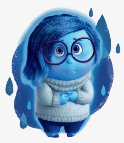 Sadness Panda Free Images - Blue Inside Out Character, HD Png Download, Transparent PNG