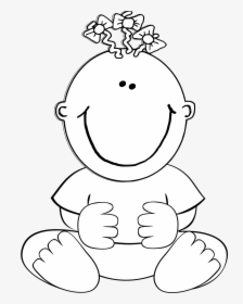 Baby - Girl - Clipart, HD Png Download, Transparent PNG