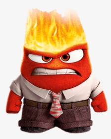 Inside Out Anger Png Vector, Clipart, Psd - Anger Inside Out Characters Png, Transparent Png, Transparent PNG