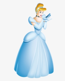 Cinderella Clipart Disney - Cinderella Holding Glass Slipper, HD Png Download, Transparent PNG