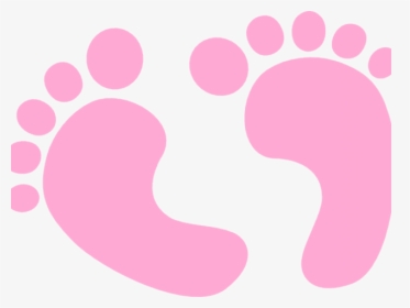 Baby Girl Clipart - Baby Feet Drawing Easy, HD Png Download, Transparent PNG