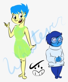 Inside Out - Cartoon, HD Png Download, Transparent PNG