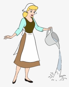 Poor Drawing Cinderella - Disney Cinderella Cartoon Png, Transparent Png, Transparent PNG