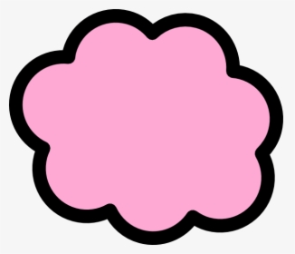 Transparent Pink Clouds Clipart - Cloud Clip Art, HD Png Download, Transparent PNG