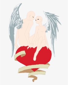 Couple Clipart Angel - Anime Base Angel, HD Png Download, Transparent PNG