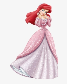 Little Ariel Cinderella Ursula Disney The Princess - Ariel Disney Princesse, HD Png Download, Transparent PNG